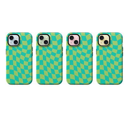 Gummy Bear Wavy Checkers Phone Case