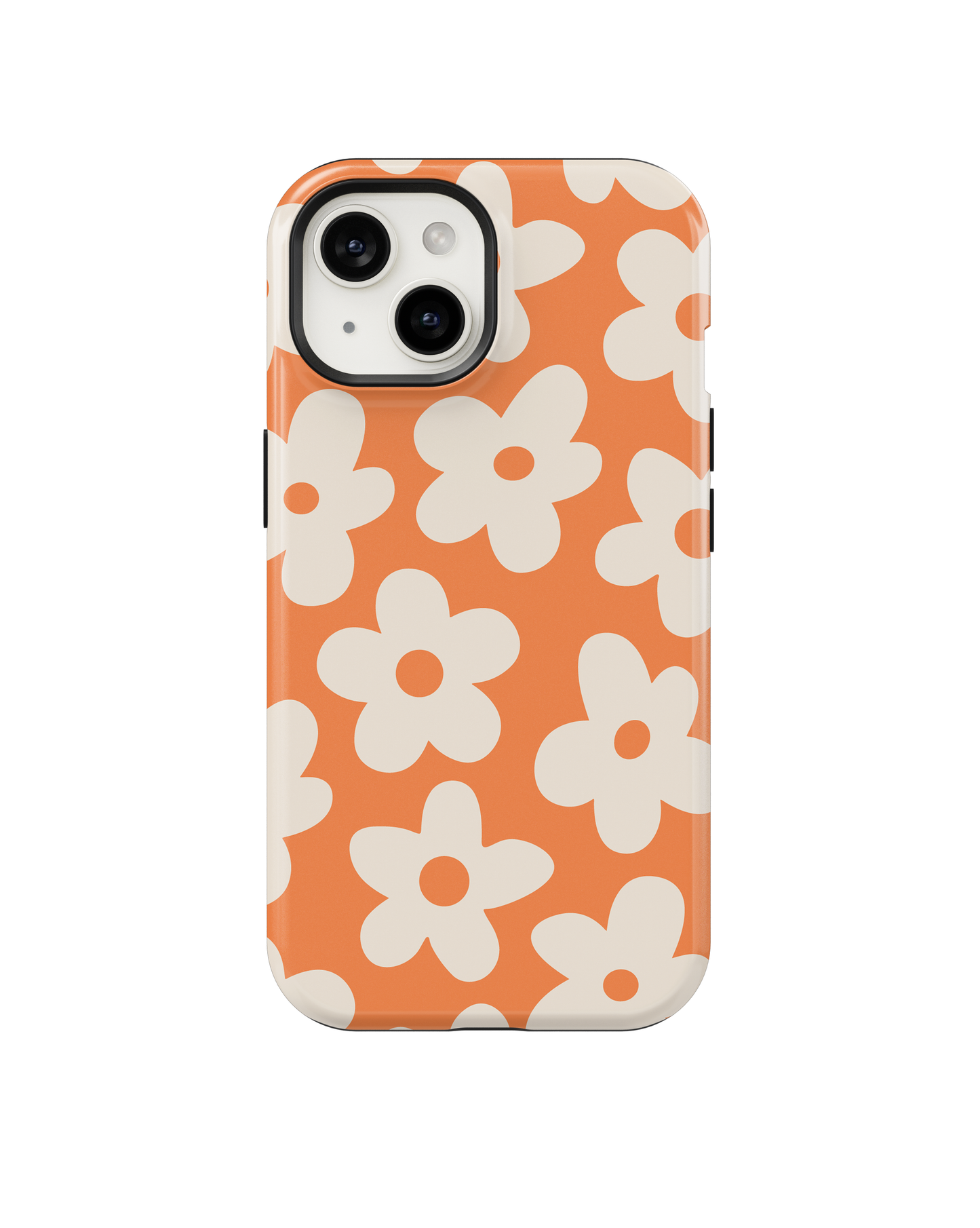 Tangerine Big Blooms Phone Case