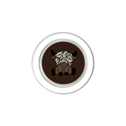 Espresso Cow Phone Grip Insert