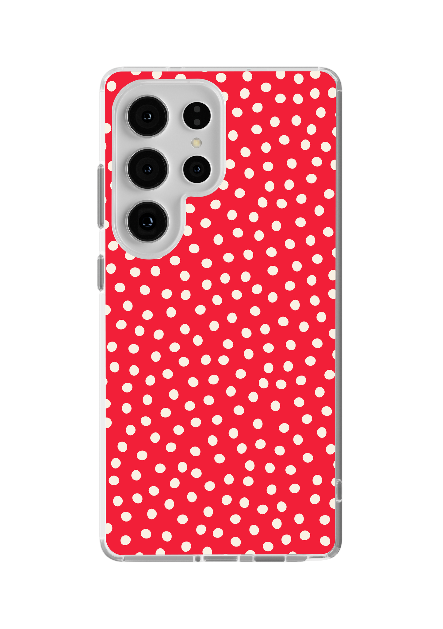 Vermillion Dots Clear Case Insert