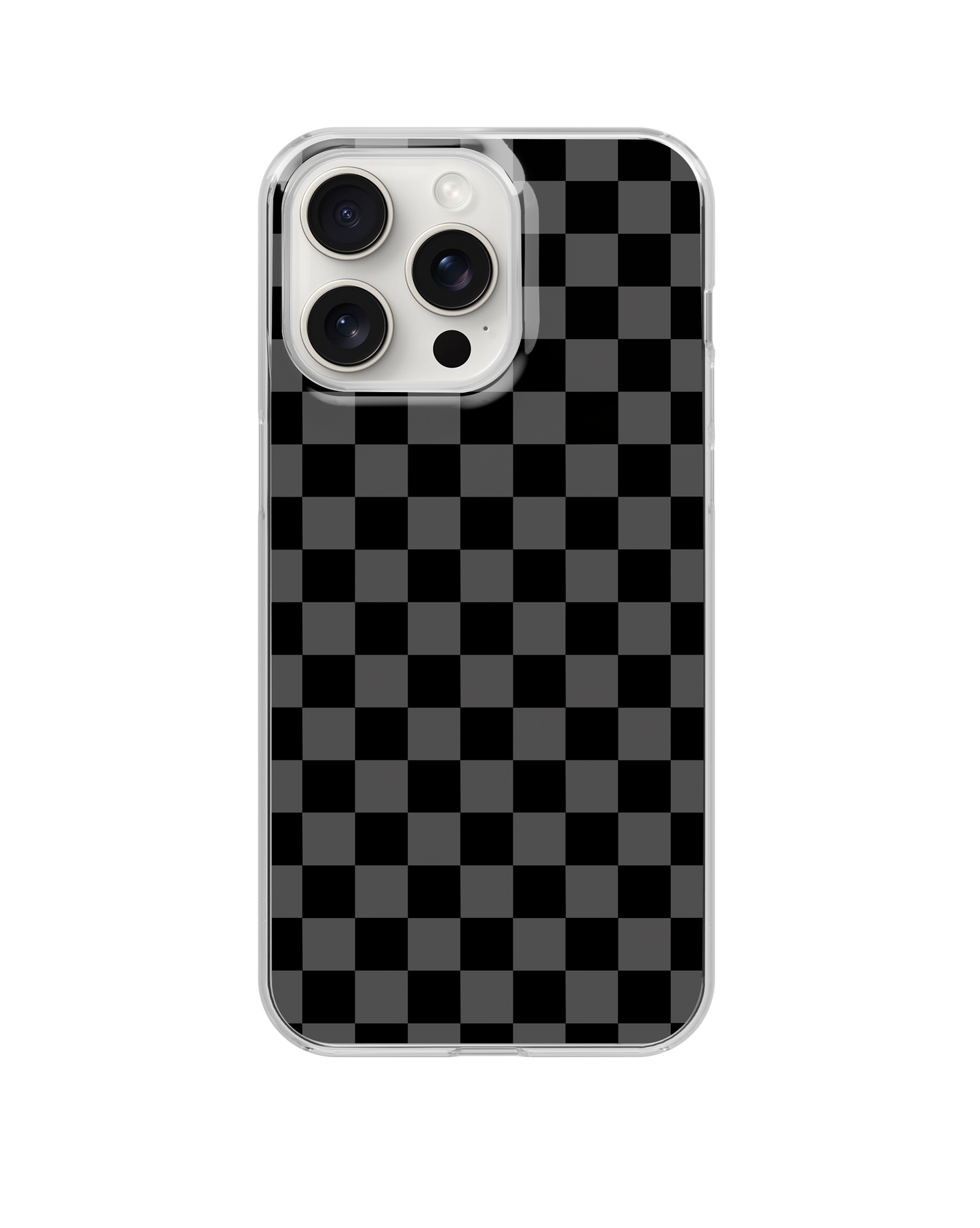 Onyx Checkers Clear Case Insert