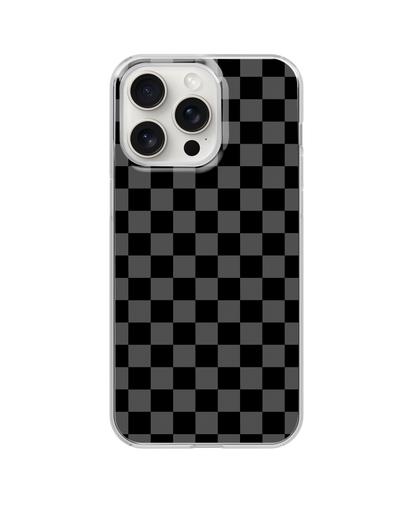 Onyx Checkers Clear Case Insert