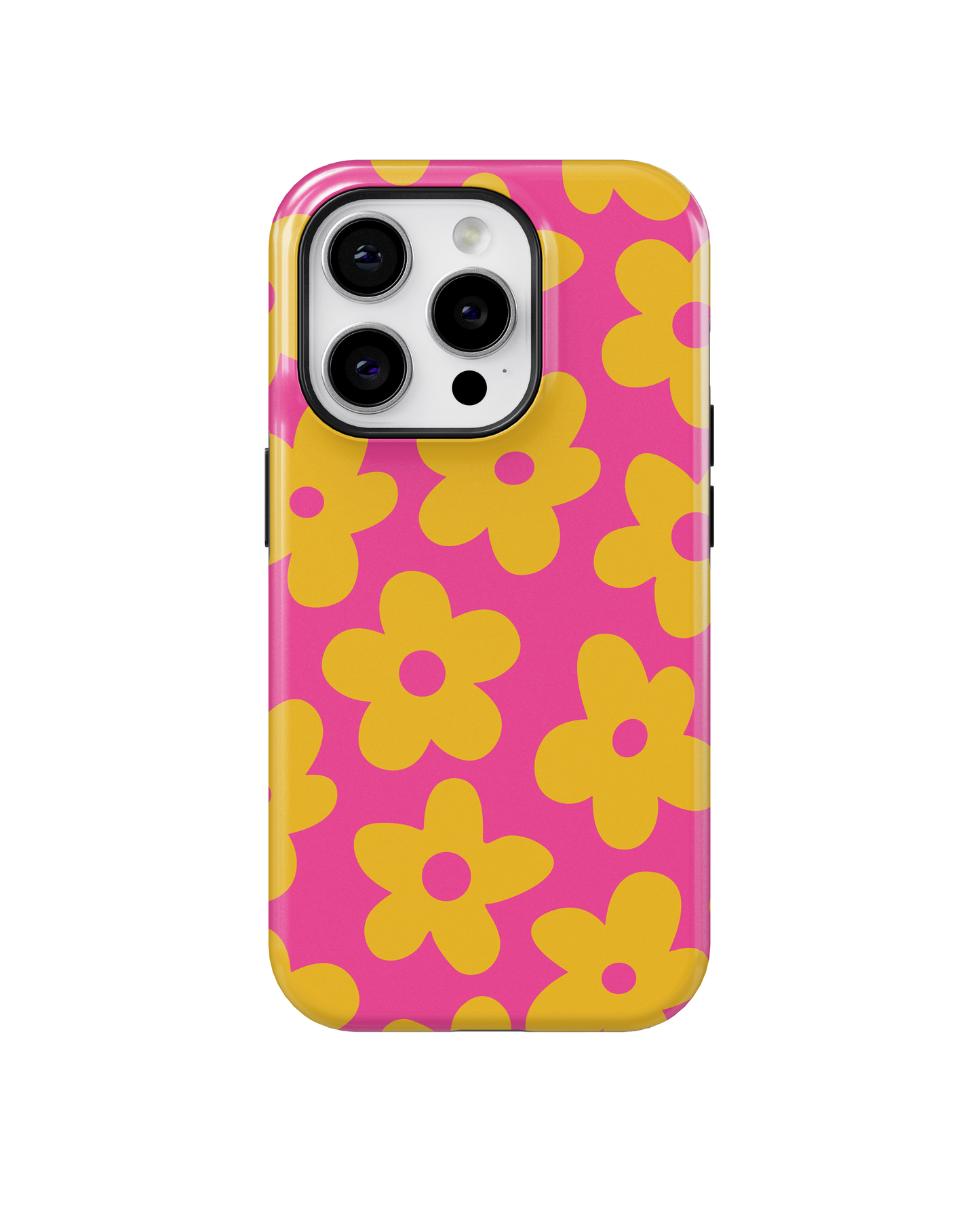 Pink Lemonade Big Blooms Phone Case