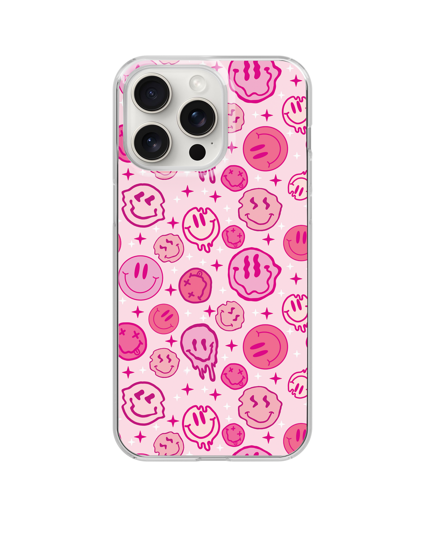 Pink Happy Hypnosis Clear Case Insert