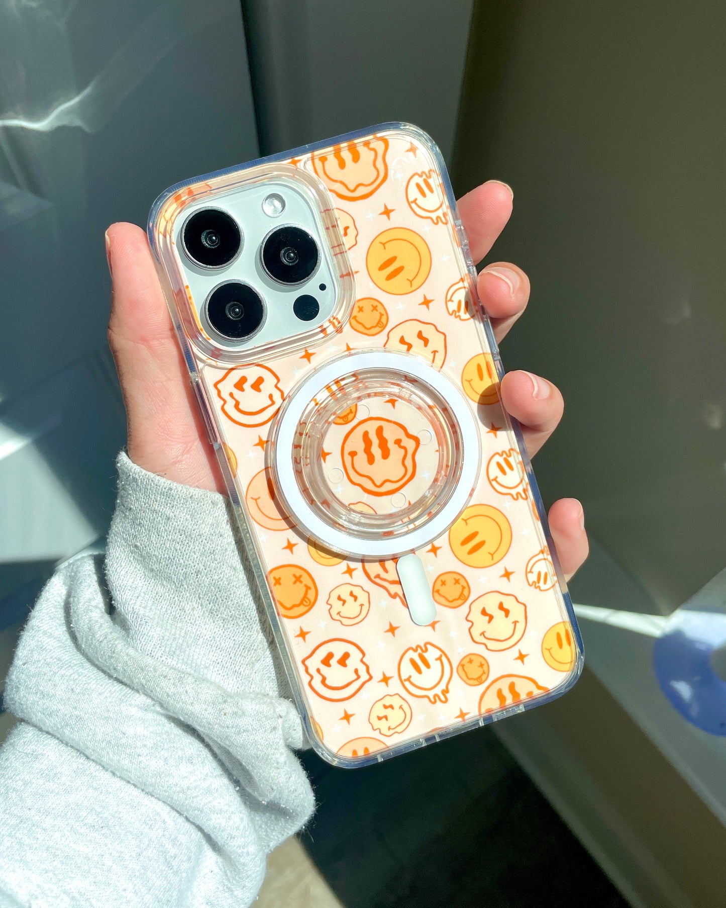 Yellow Happy Hypnosis Clear Case Insert