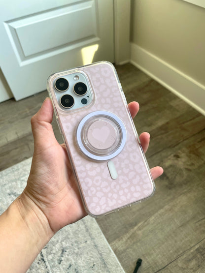 Almond Cheetah Clear Case Insert