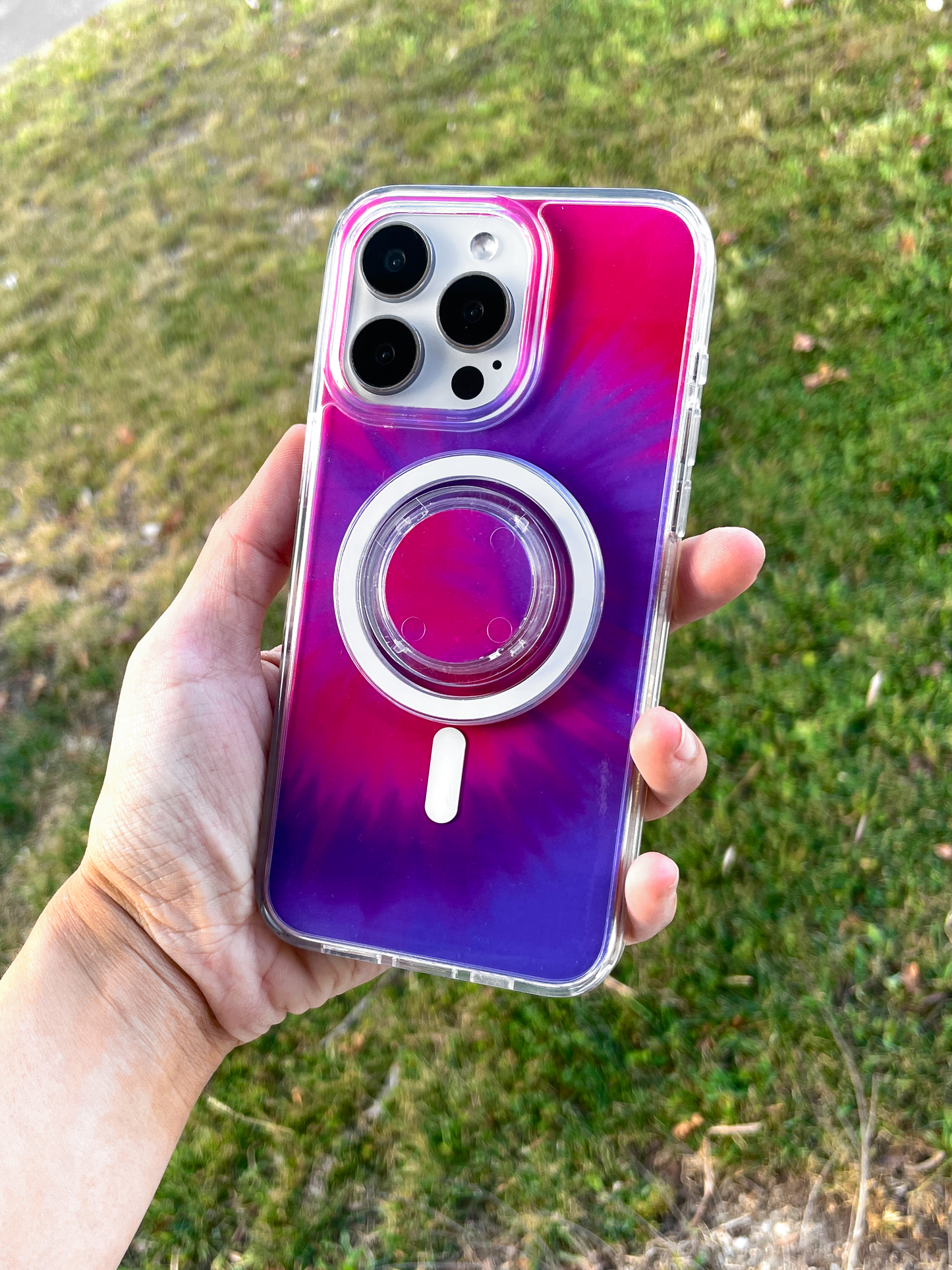 Berry Swirl Clear Case Insert