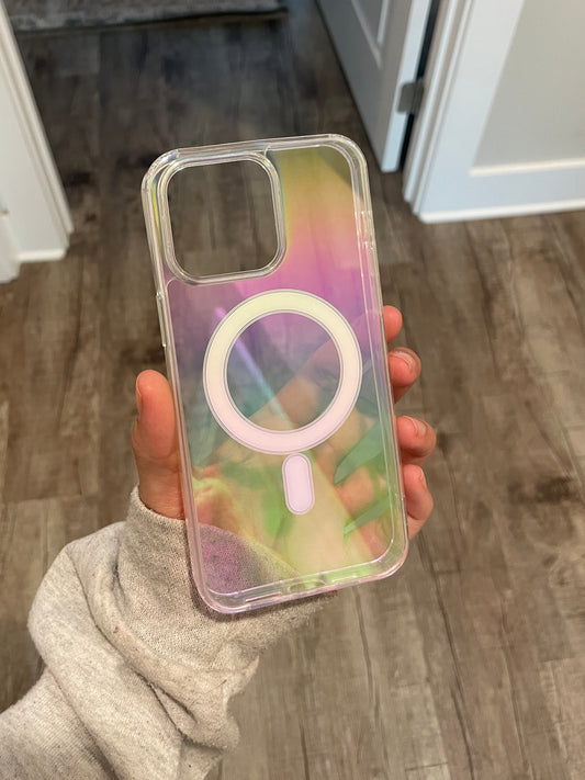 MagSafe Iridescent Clear iPhone Case