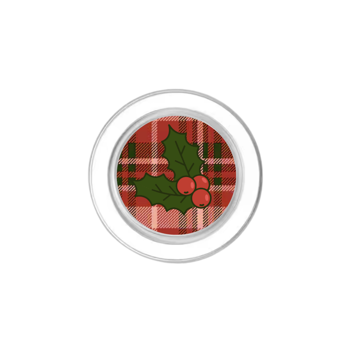 Festive Flannel Phone Grip Insert