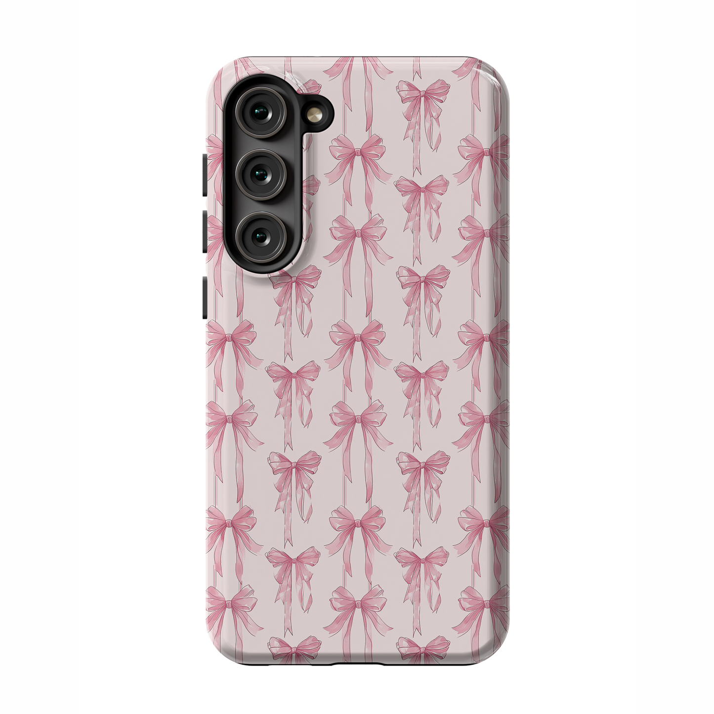 Blushing Bows Galaxy Case