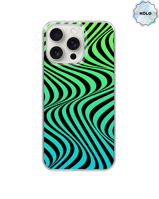 Siren Song Swirls Holographic Clear Case Insert