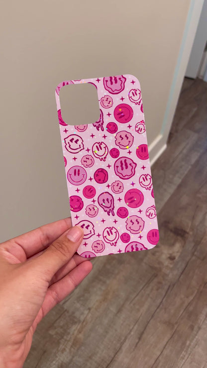 Pink Happy Hypnosis Clear Case Insert